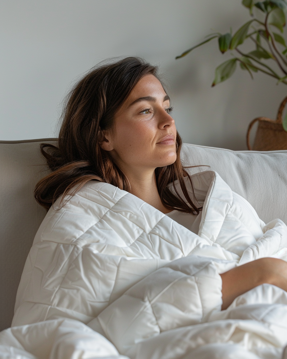 Tyngdtäcke vid NPF - så hjälper Deep Touch Pressure till lugnare sömn